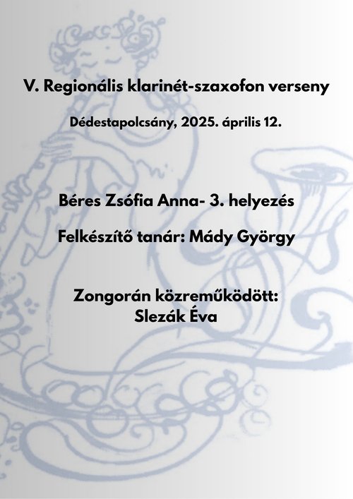 V. Regionális Klarinét