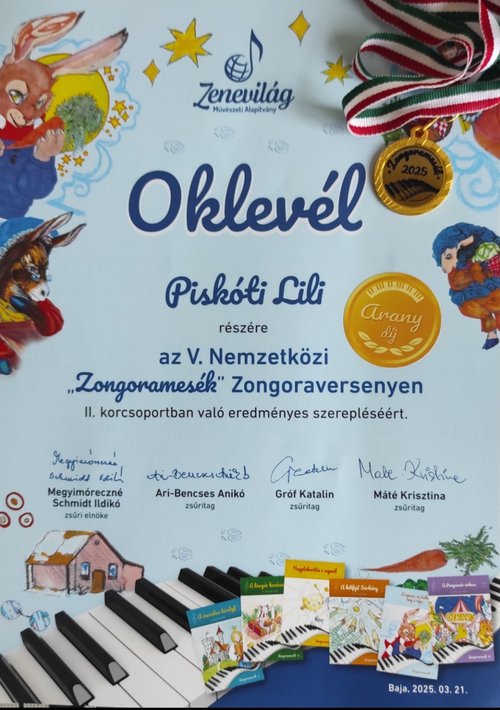ZongoramesékOklevél
